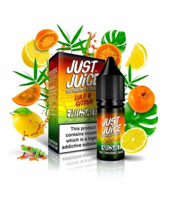 Lulo & Citrus 10ml Nic Salt By Just Juice