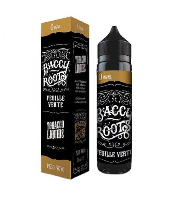 Feuille Verte 50ml Shortfill By Baccy Roots