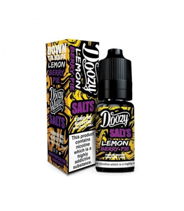 Lemon Berry Pie 10ml Nic Salt By Doozy Vape Co