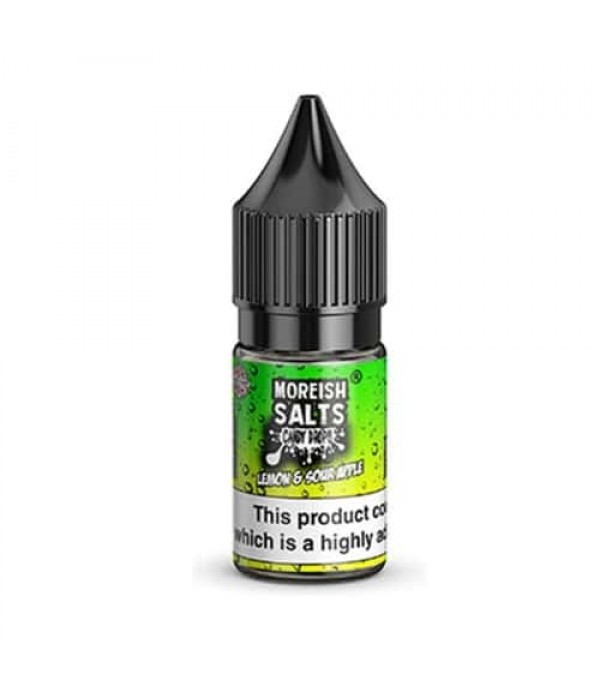 Lemon And Sour Apple Candy Drops Nic Salt By Moreish Puff 10ml