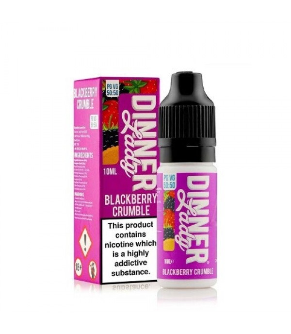 Dinner Lady Blackberry Crumble 10ml E Liquid