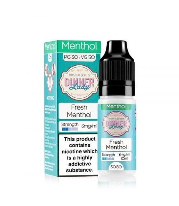 Dinner Lady Fresh Menthol 10ml E Liquid