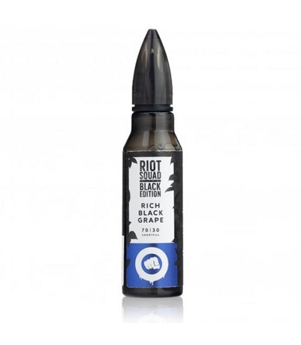 Rich Black Grape 50ml Shortfill By Riot Squad