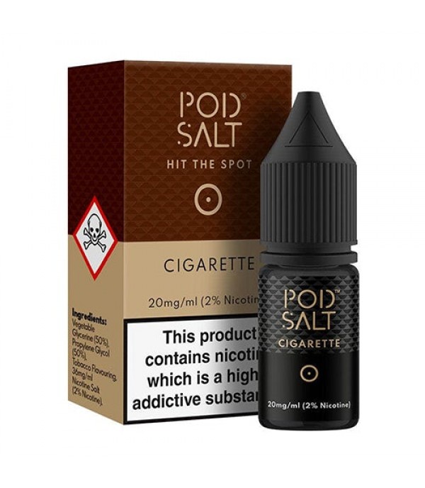 Cigarette 10ml Nic Salt By Pod Salt