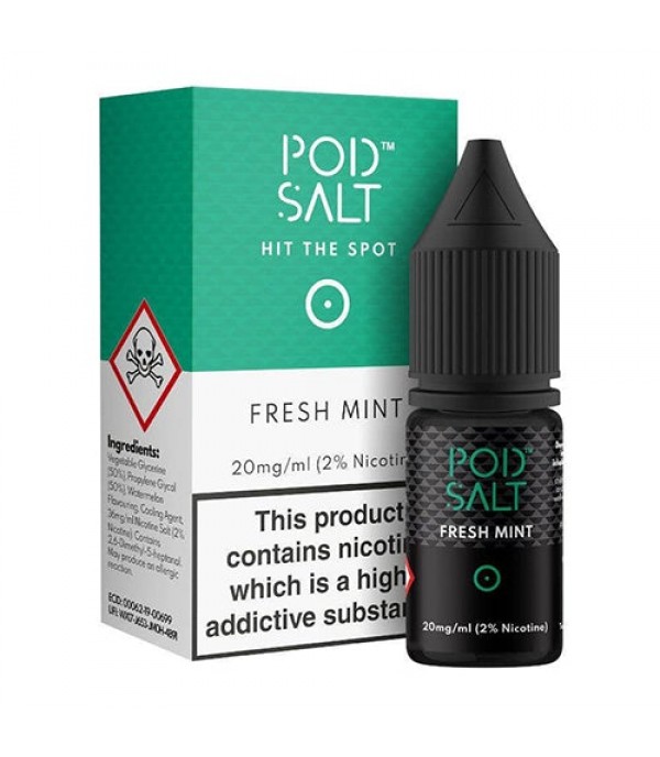 Fresh Mint 10ml Nic Salt By Pod Salt
