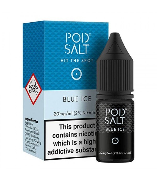 Blue Ice 10ml Nic Salt By Pod Salt