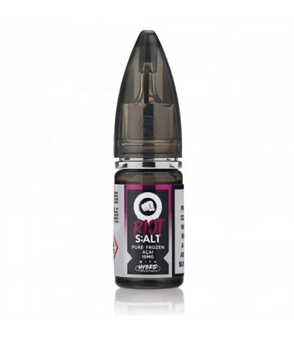 Pure Frozen Acai 10ml Hybrid Nic Salt By Riot Squad