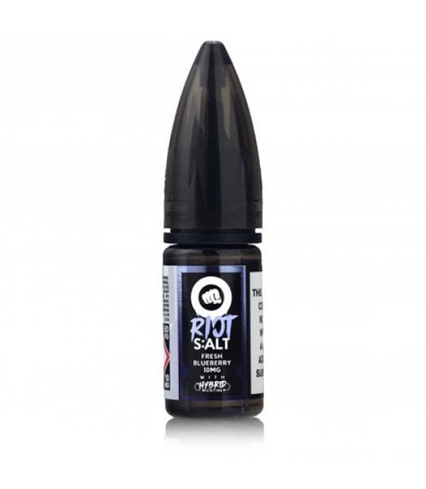 Fresh Blueberry 10ml Hybrid Nic Salt By Riot Squad