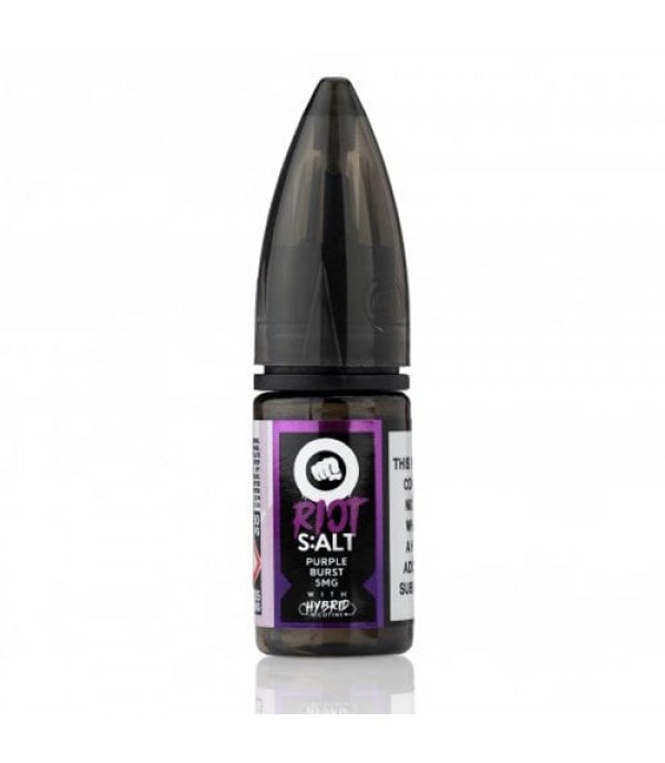 Purple Burst 10ml Hybrid Nic Salt By Riot Squad