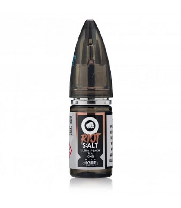 Ultra Peach Tea 10ml Hybrid Nic Salt By Riot Squad