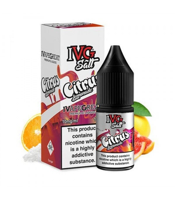 Citrus Lemonade 10ml Nic Salt By IVG