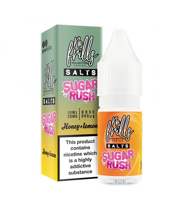 Honey Lemon 10ml Nic Salt By No Frills Sugar Rush