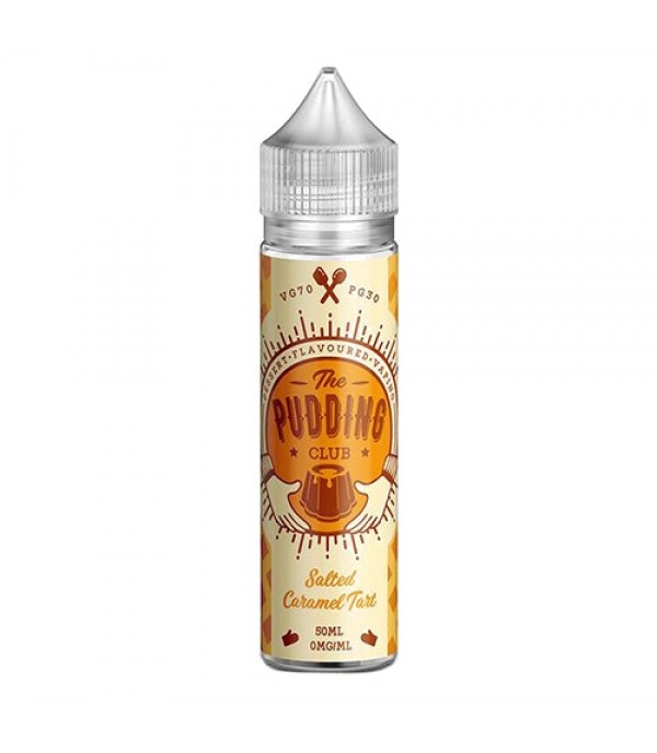 Salted Caramel Tart 50ml Shortfill By The Pudding Club