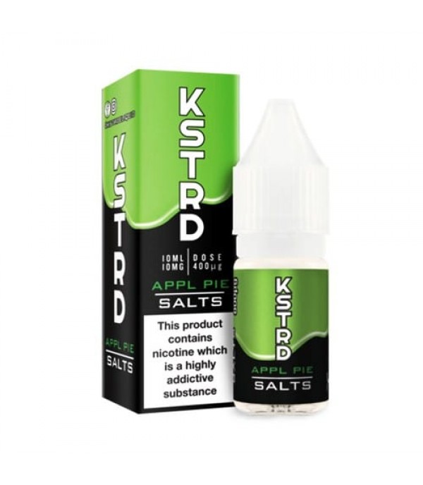 Apple Pie Custard 10ml Nic Salt By KSTRD