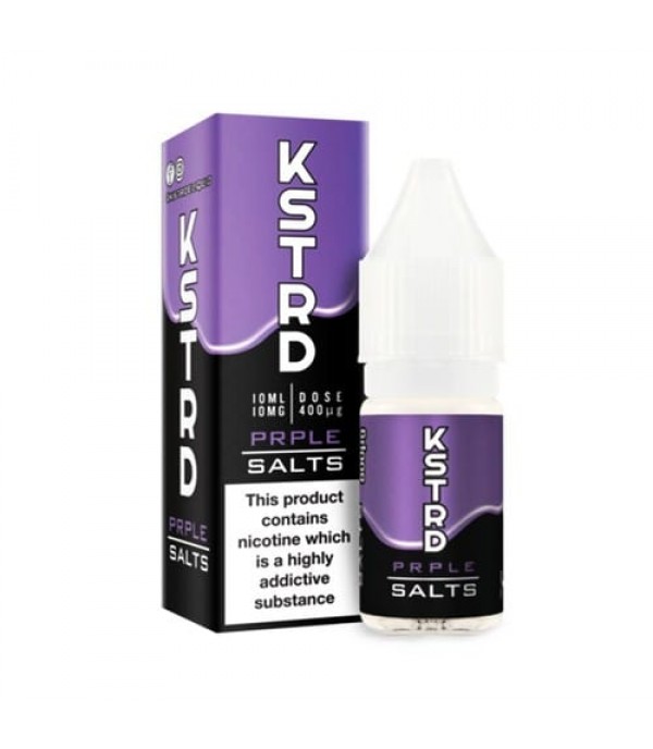 PRPLE Custard 10ml Nic Salt By KSTRD