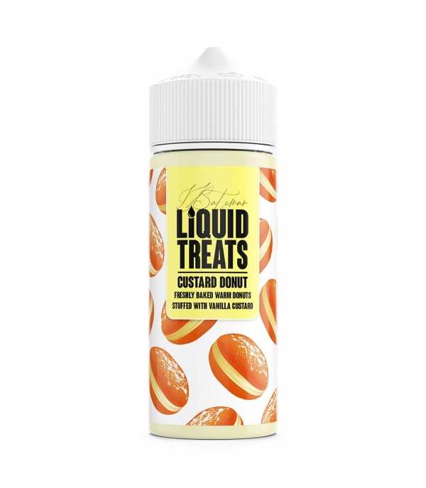 Custard Donut 100ml Shortfill By Liquid Treats