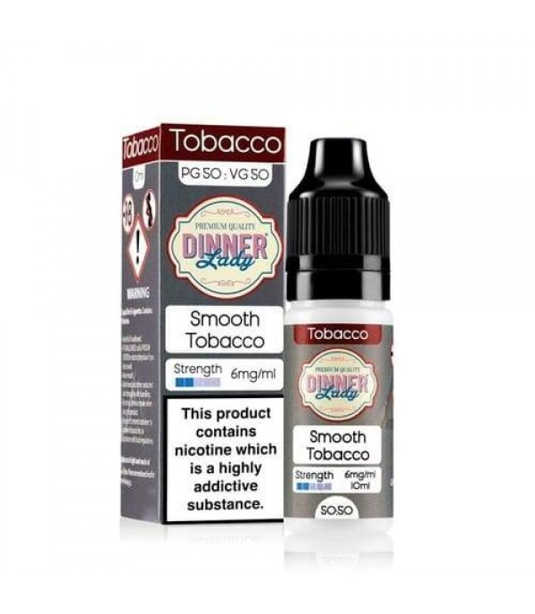 Dinner Lady Smooth Tobacco 10ml E Liquid