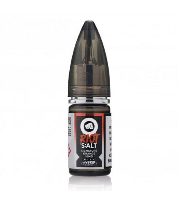 Signature Orange 10ml Hybrid Nic Salt By Riot Squad