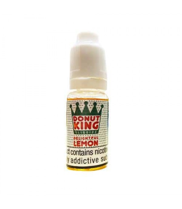 Delightful Lemon 10ml Nic Salt by Donut King