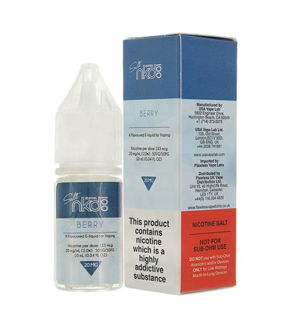 Berry 10ml Nic Salt By Naked 100