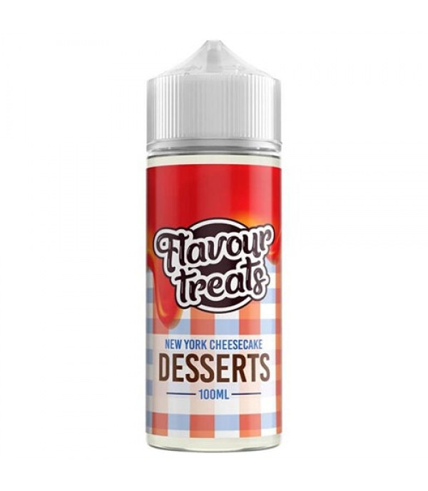 New York Cheesecake 100ml Shortfill by Flavour Treats Desserts