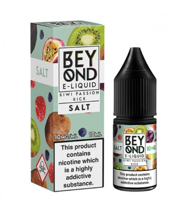 Kiwi Passion Kick 10ml Nic Salt By Beyond Salts