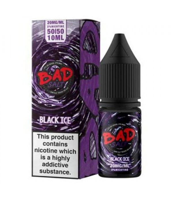 Black Ice 10ml Nic Salt By Bad Salt