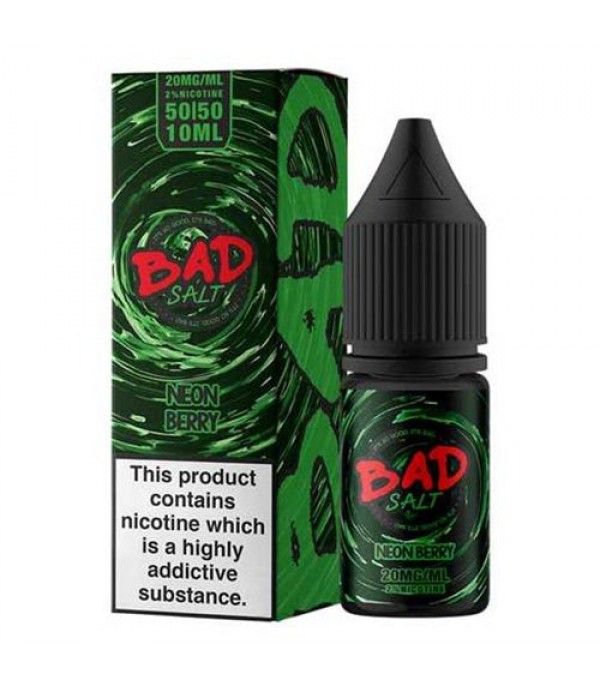 Neon Berry 10ml Nic Salt By Bad Salt