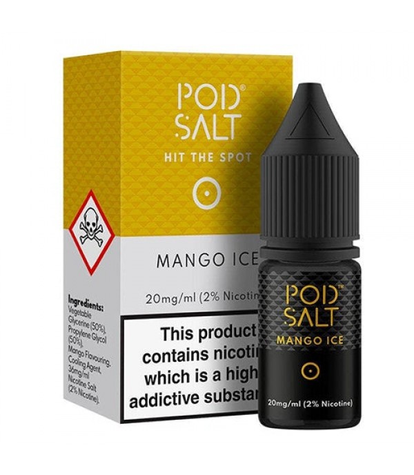 Mango Ice 10ml Nic Salt By Pod Salt