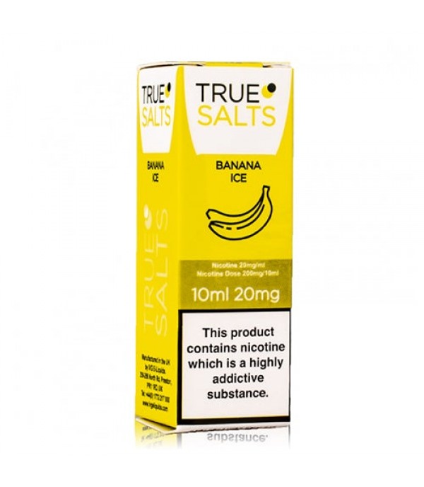 Banana Ice 10ml Nic Salt By True Salts