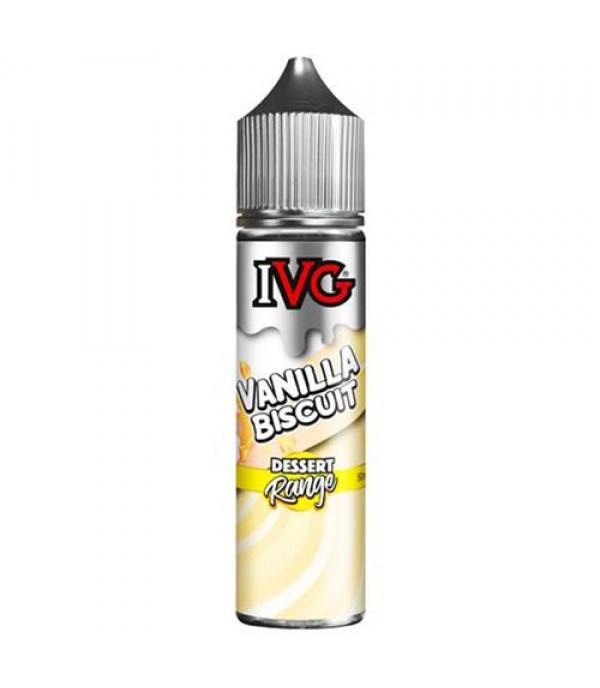 Vanilla Biscuit 50ml Shortfill by IVG