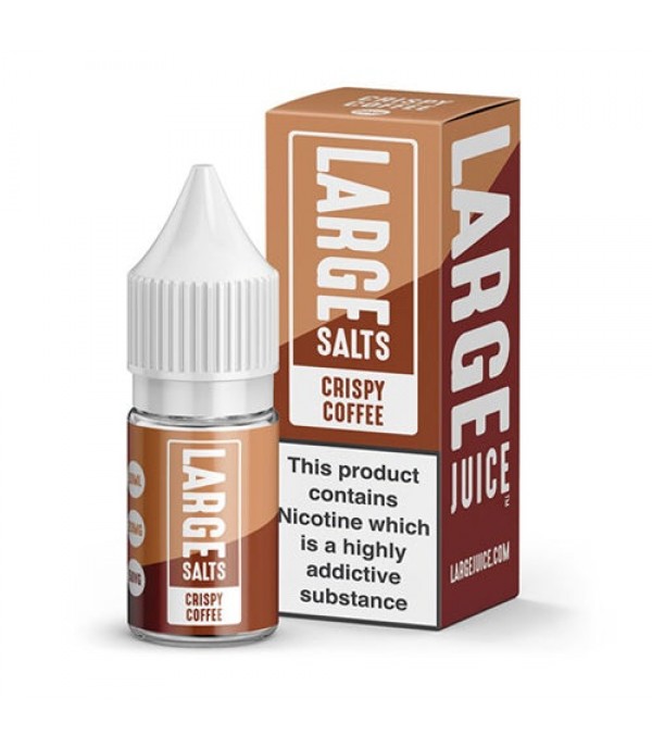 Crispy Coffee 10ml Nic Salt By Large Salts