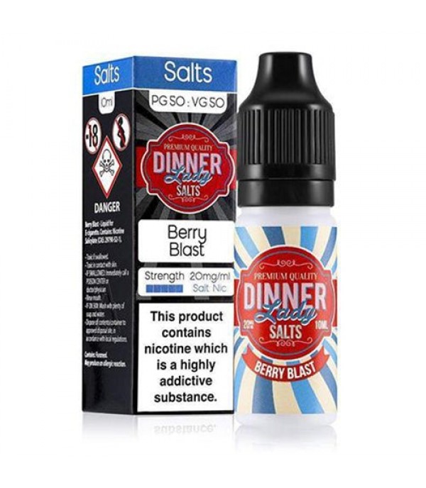 Berry Blast 10ml Nic Salt By Dinner Lady