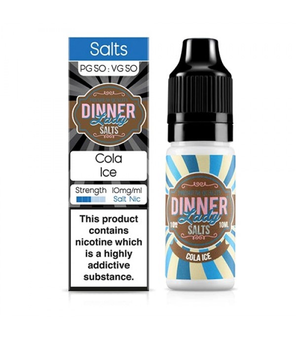 Cola Ice 10ml Nic Salt By Dinner Lady