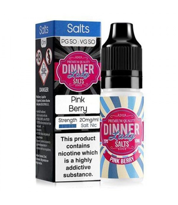 Pink Berry 10ml Nic Salt By Dinner Lady