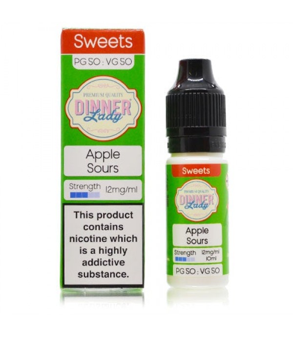 Apple Sours 10ml E-liquid By Dinner Lady