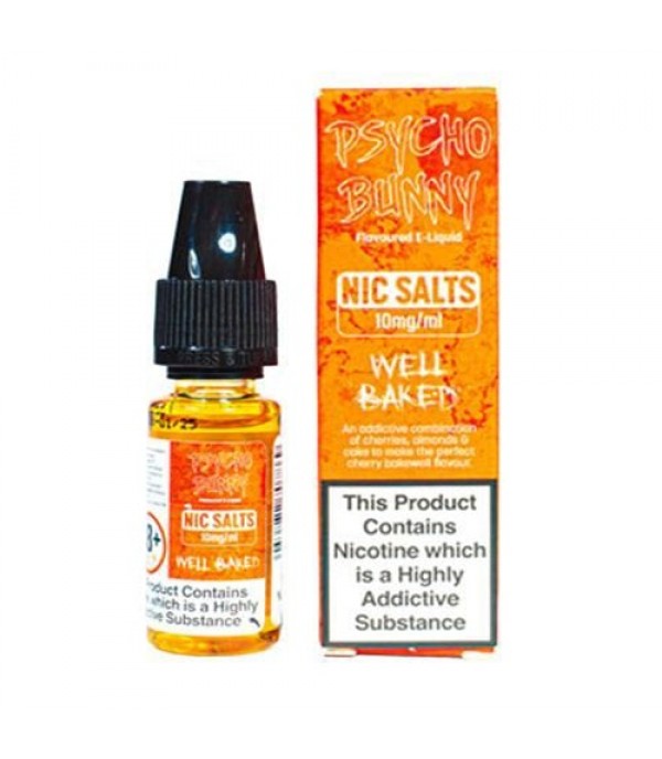 Well Baked 10ml Nic Salt By Psycho Bunny