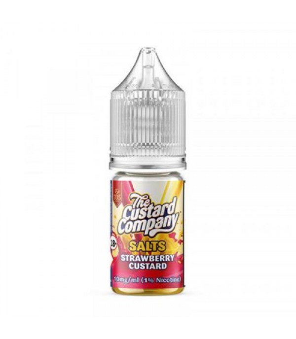 Strawberry Custard 10ml Nic Salt By The Custard Company