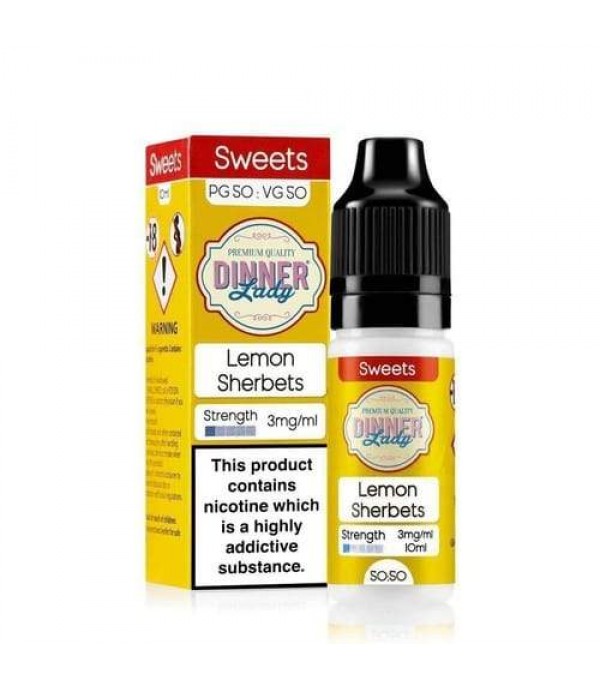 Dinner Lady Lemon Sherbets 10ml E Liquid