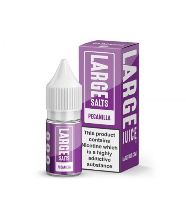 Pecanilla 10ml Nic Salt By Large Salts