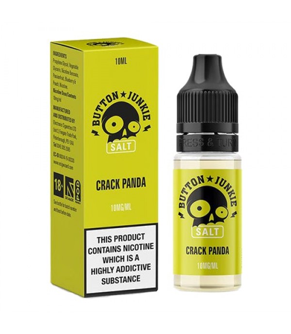 Crack Panda 10ml Nic Salt By Button Junkie