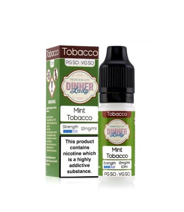 Dinner Lady Mint Tobacco 10ml E Liquid