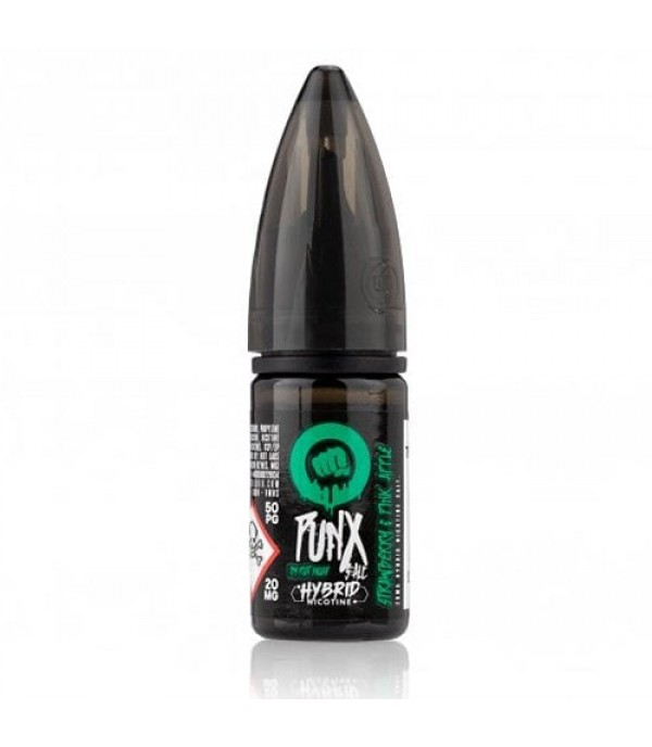 Strawberry Pink Apple Punx 10ml Hybrid Nic Salt By Riot Squad