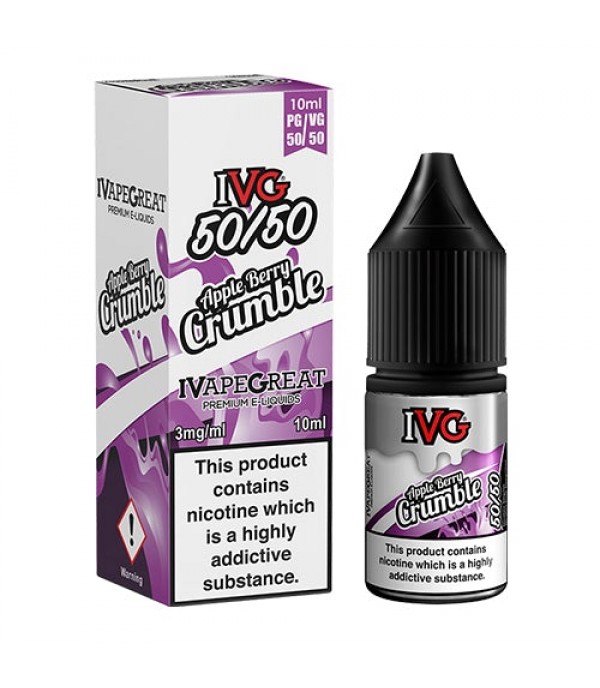 Apple Berry Crumble 10ml E Liquid By IVG