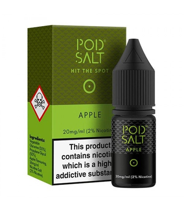 Apple 10ml Nic Salt By Pod Salt