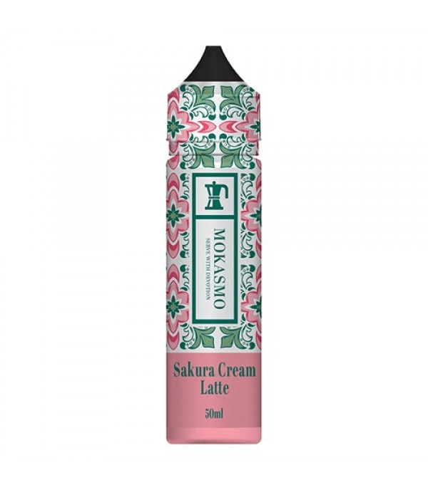 Sakura Cream Latte 50ml Shortfill By Mokasmo