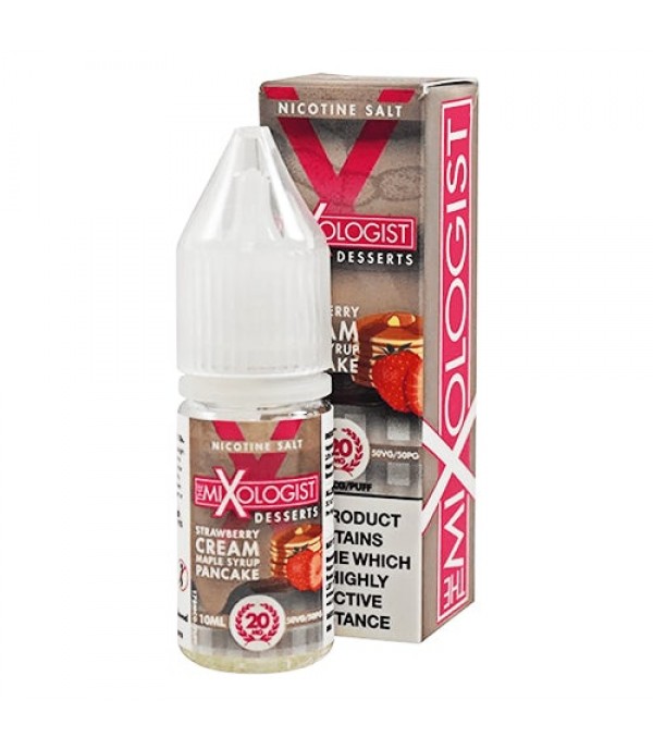 Strawberry Cream Pancake 10ml Nic Salt By The Mixologist Desserts