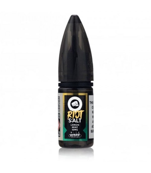 Lemon Mint 10ml Hybrid Nic Salt By Riot Squad