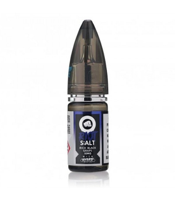 Rich Black Grape 10ml Hybrid Nic Salt By Riot Squad