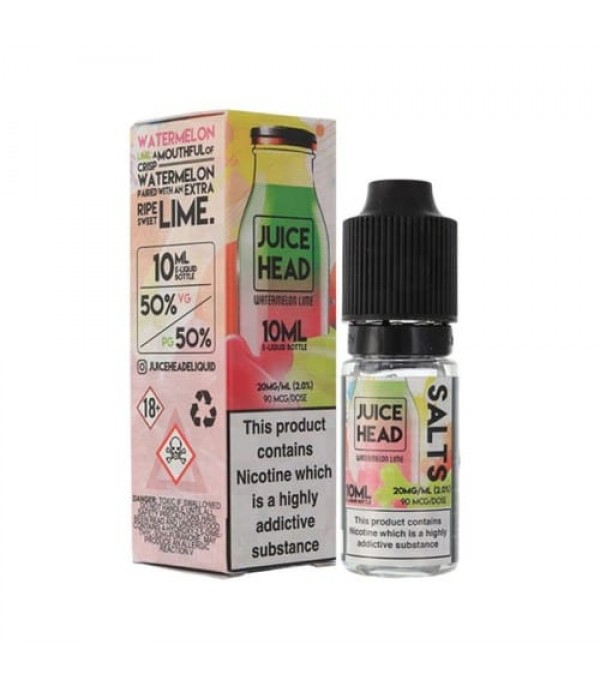 Watermelon Lime 10ml Nic Salt By Juice Head